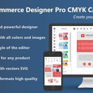 WooCommerce Designer Pro CMYK Card & Flyer