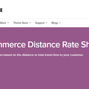 Woocommerce Distance Rate Shipping