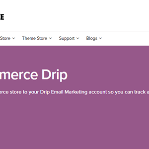 Woocommerce Drip Integration