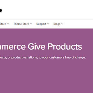 Woocommerce Give Products