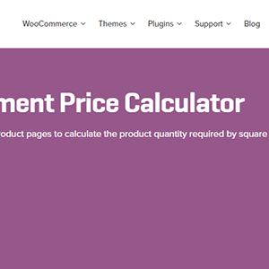 Woocommerce Measurement Price Calculator
