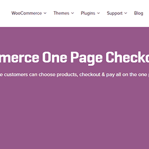 Woocommerce One Page Checkout