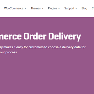 Woocommerce Order Delivery