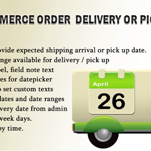 WooCommerce Order Delivery OR Pick up Date