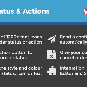 Woocommerce Order Status & Actions Manager