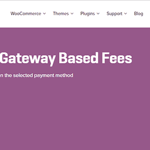 Woocommerce Payment Gateway Based Fees