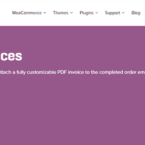 WooCommerce PDF Invoices