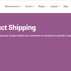 Woocommerce Per Product Shipping