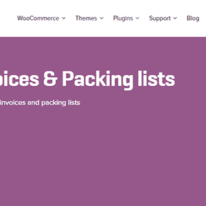 Woocommerce Print Invoices Packing List