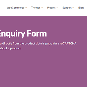 Woocommerce Product Enquiry Form