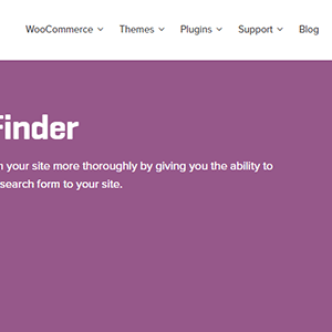 Woocommerce Product Finder