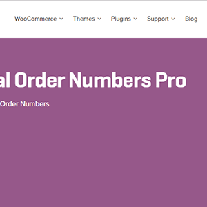 Woocommerce Sequential Order Numbers Pro