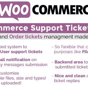 WooCommerce Support Ticket System