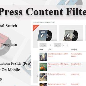 WordPress Content Filter