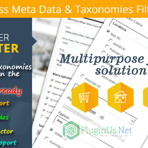 Wordpress Meta Data & Taxonomies Filter