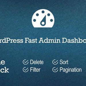 WP Fast Admin Dashboard