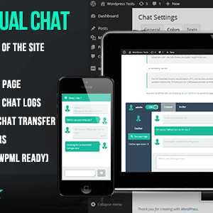 Wp Flat Visual Chat – Live Chat & Remote View For Wordpress