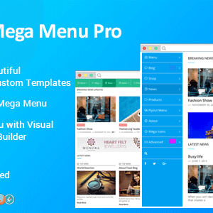 Wp Mega Menu Pro – Responsive Mega Menu Plugin For Wordpress