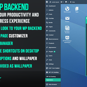 WP OS Backend Desktop