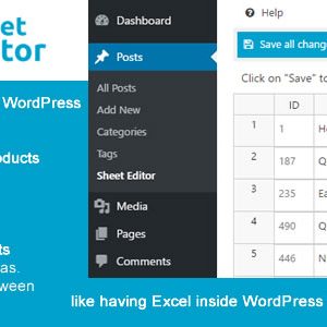 WP Sheet Editor - Taxonomy Terms Pro