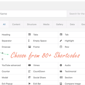 Wp Shortcode Pro