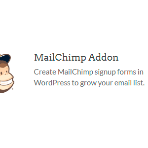WPForms – Mailchim addon