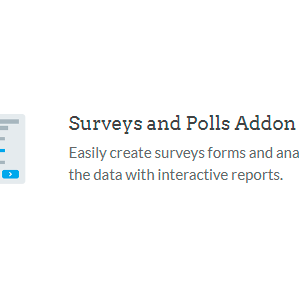 WPForms – Surveys and Polls addon