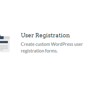 WPForms – User Registration addon