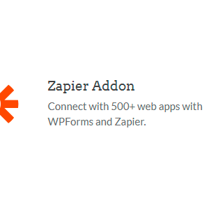 WPForms – Zapier addon