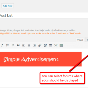 wpForo Ads Manager
