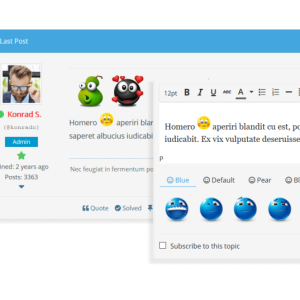 wpForo Emoticons