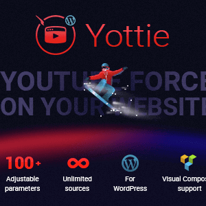 Yottie – Youtube Channel Wordpress Plugin