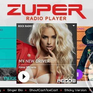 Zuper - Shoutcast and Icecast Radio Player With History - Addon For for WPBakery Page Builder (formerly Visual Composer)