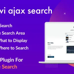 Divi Ajax Search