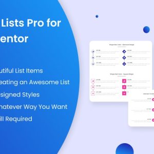 Item Lists Pro for Elementor
