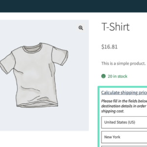 Shipping Cost on Product Page PRO